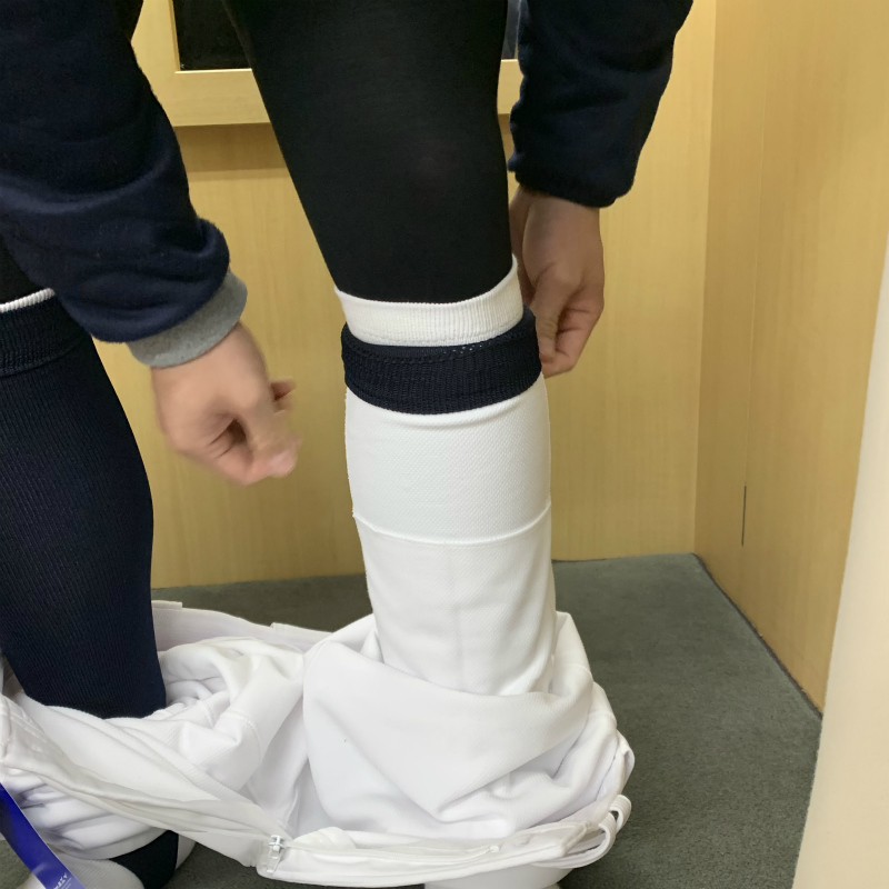 野球初心者がまず困る ストッキングの履き方 太陽スポーツ株式会社 大阪の野球用品専門店