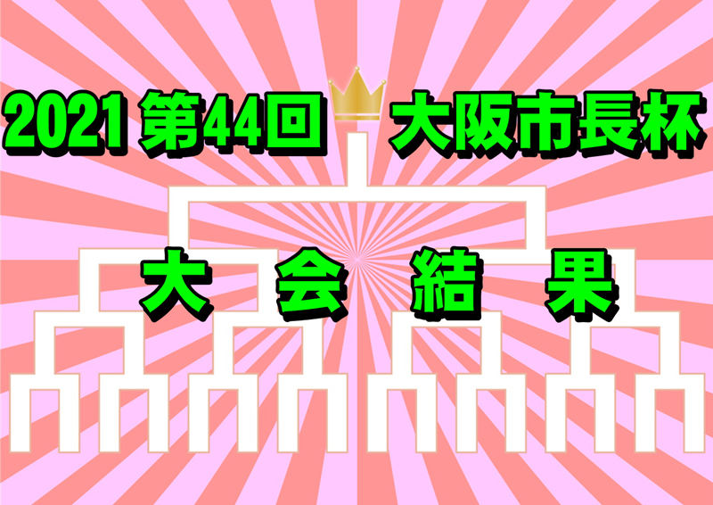 2021 第44回 大阪市長杯 大会結果